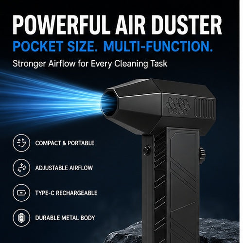 🌪️ COMPACT MULTI-FUNCTIONAL AIR DUSTER