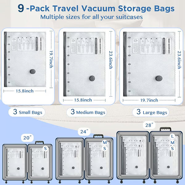 9-piece set(S*3+M*3+L*3)