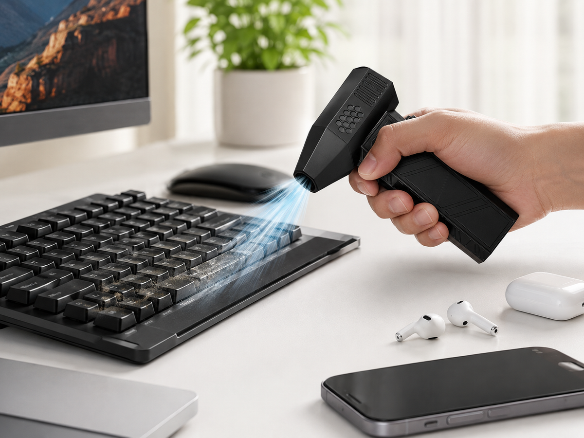 🌪️ COMPACT MULTI-FUNCTIONAL AIR DUSTER