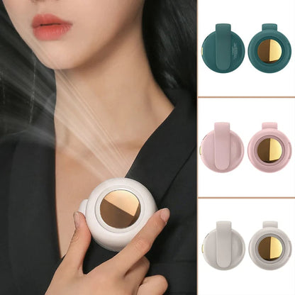 🎁Summer Big Sale-50% OFF⏳Small Whirlwind Clip Waist Neck Fan